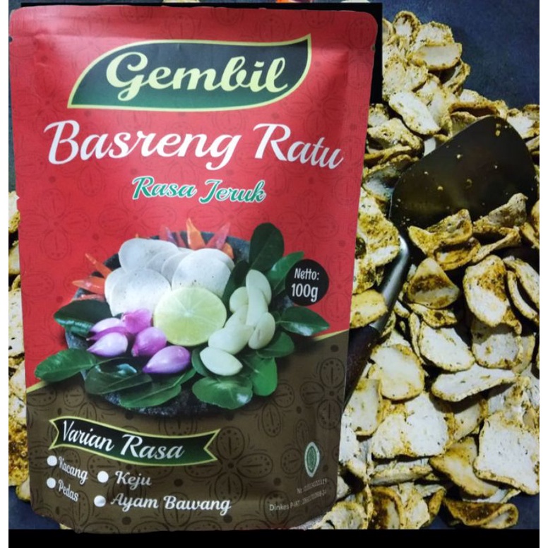 

Gembil Basreng Ratu rasa jeruk