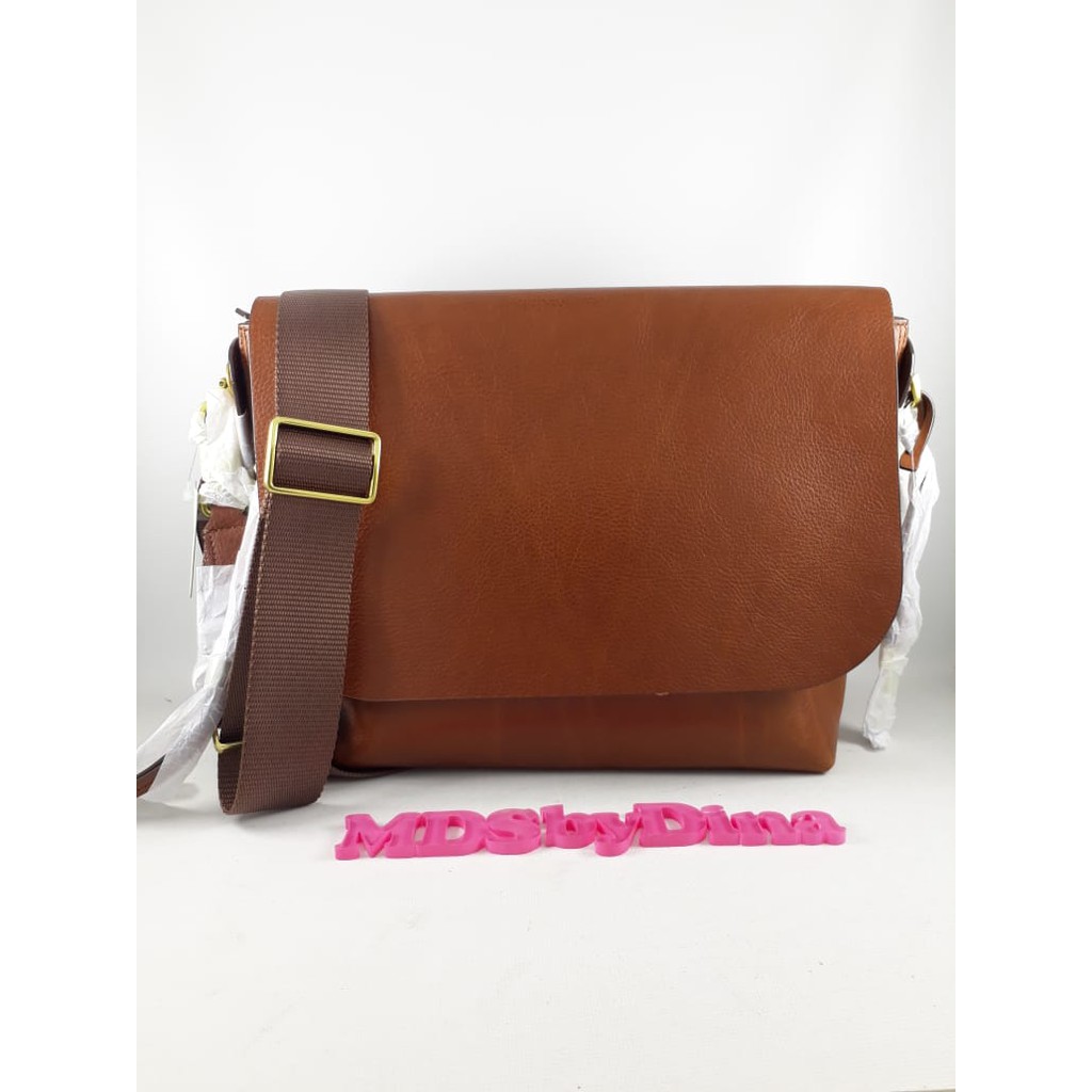 Fossil Maya Flap Crossbody Brown