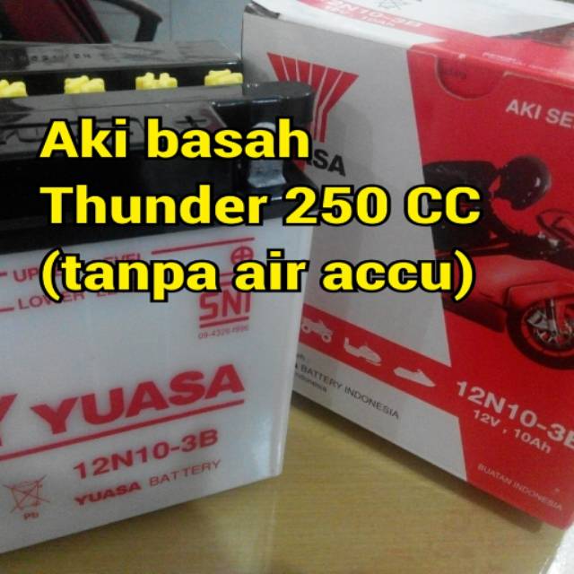 Aki basah Thunder 250 CC