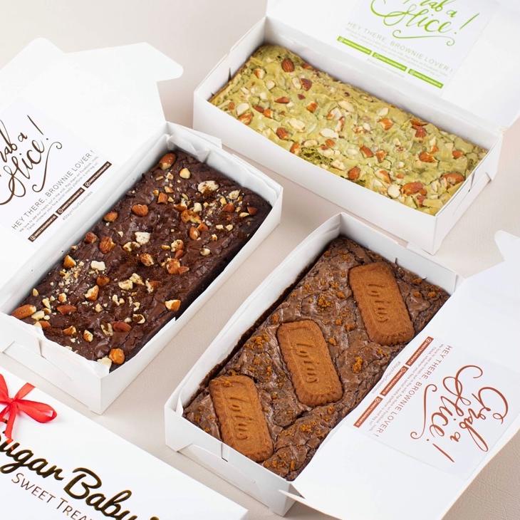 

ア PAKET HAMPERS Brownies isi 3Box Medium BEBAS PILIH Trendy