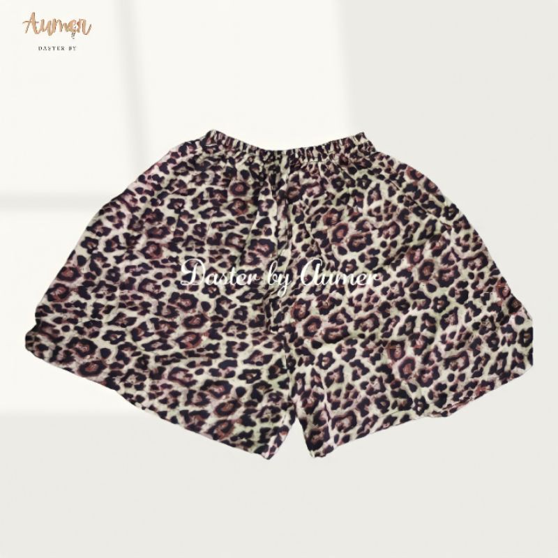 KOLOR SEOJUN CELANA PENDEK HAN SEOJUN TRUE BEAUTY BOXER SEOJUN TUTUL LEOPARD CELANA PENDEK MACAN