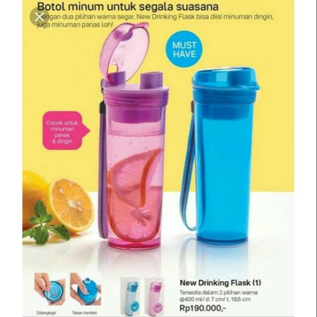 drinking flask tupperware 2019