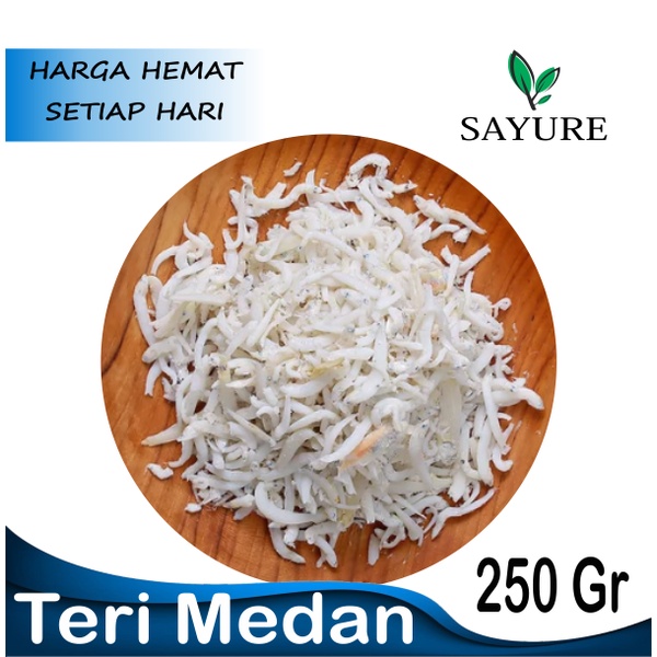 

IKAN TERI MEDAN 250 GR