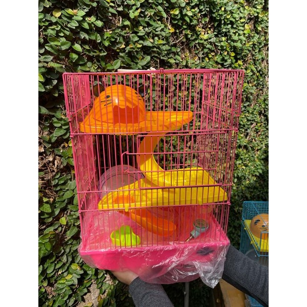 Kandang Hamster Import 3 lantai kandang hamster lucu fullset