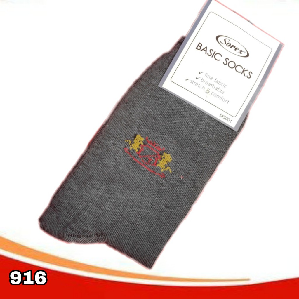 J916  KAOS KAKI PRIA SOREX M5001 KAOS KAKI PRIA