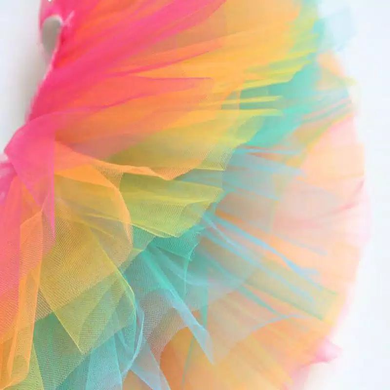 Rok tutu rainbow