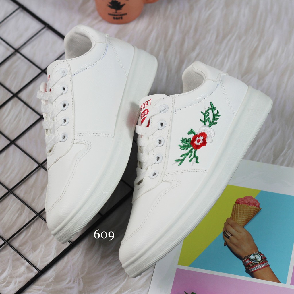 Sepatu Sneakers k609 wanita import realpict