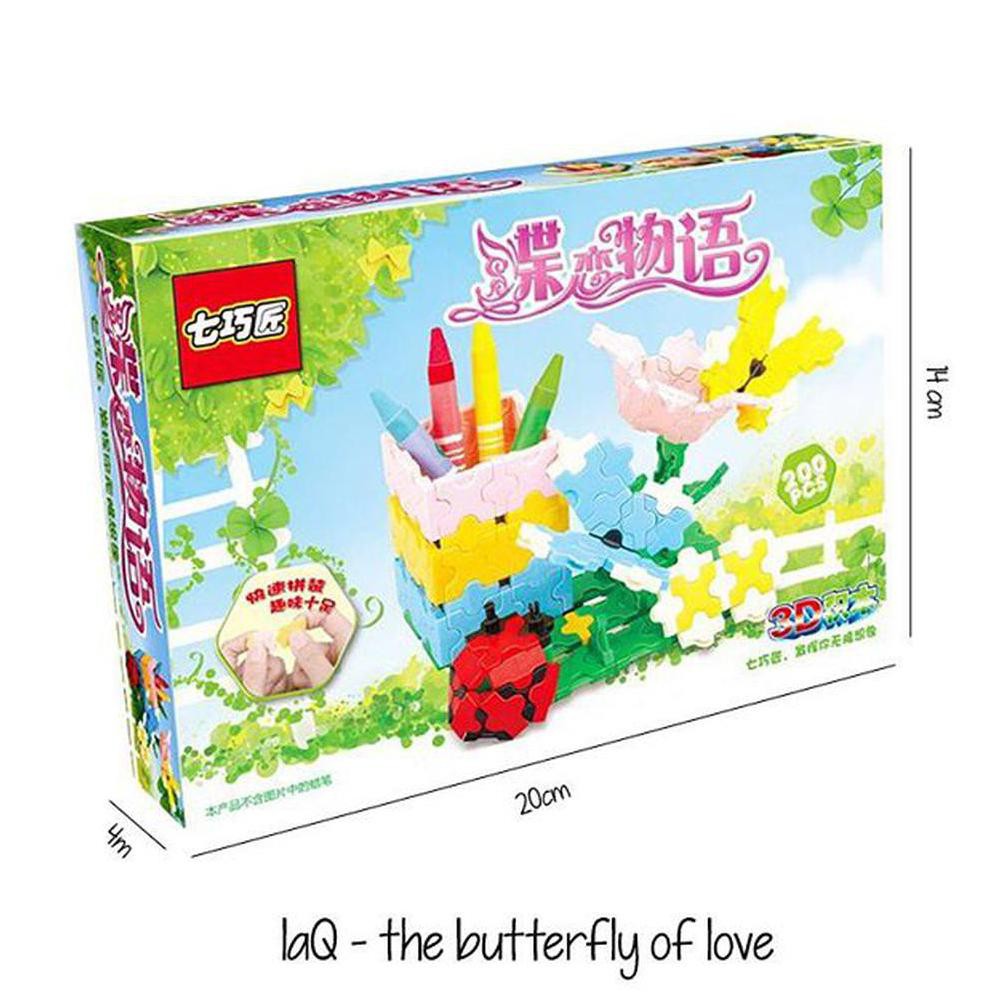 Edufuntoys - LAQ Butterfly of Love - japan toys/ building block toys