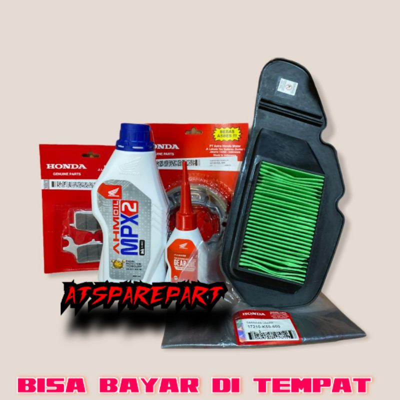 PROMO FLASH SALE ATS PAKET  SARVICE MPX 2 HONDA VARIO 125 VARIO 150