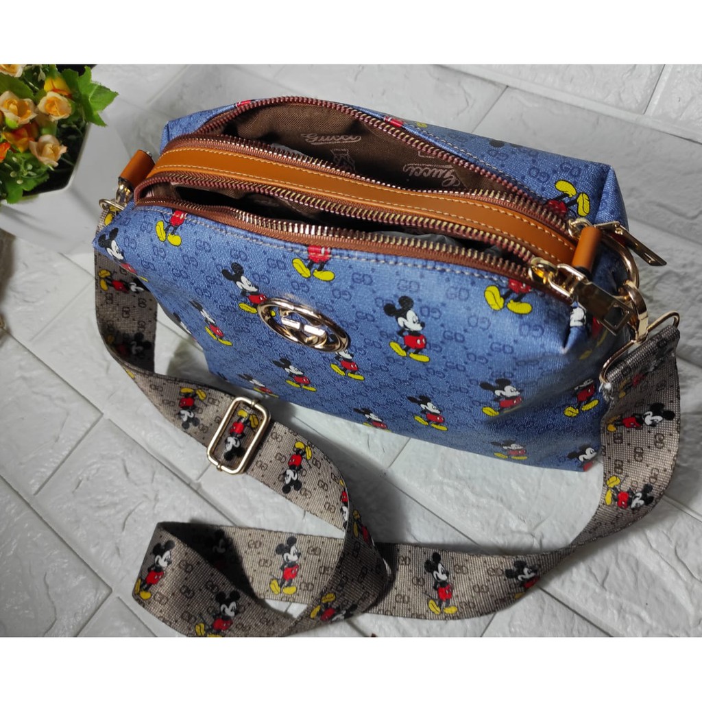 TAS SELEMPANG GC MARIO MICKEY / TAS FASHION WANITA