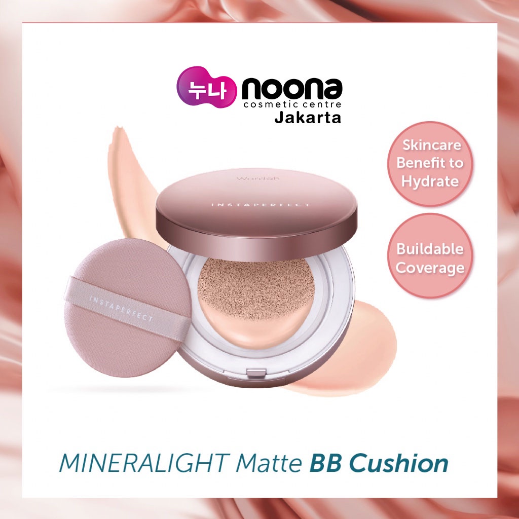 WARDAH INSTAPERFECT MINERALIGHT MATTE BB CUSHION SPF 50 PA++++ 15GR