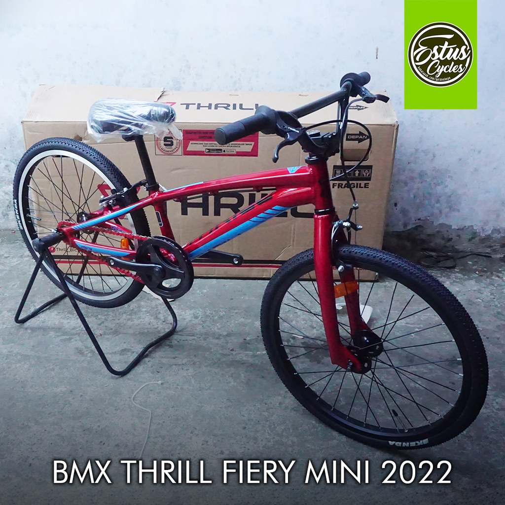 Sepeda Thrill Fiery Mini BMX Race Ready Estus Cycles