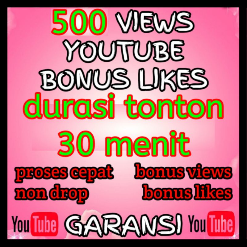 Views Youtube waktu tonton tinggi