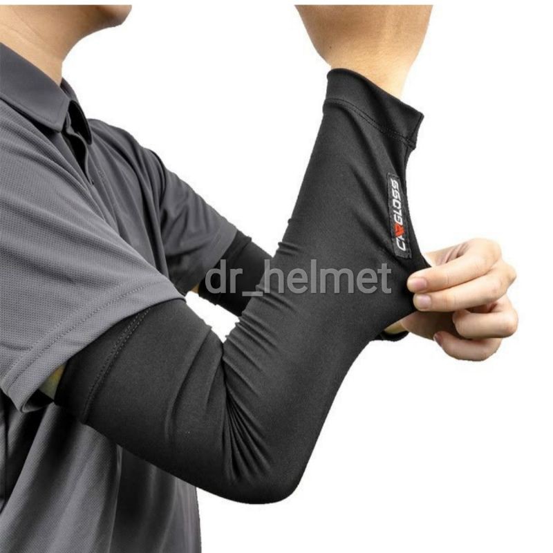 CARGLOSS Manset Arm Sleeve Sepeda Motor - Black