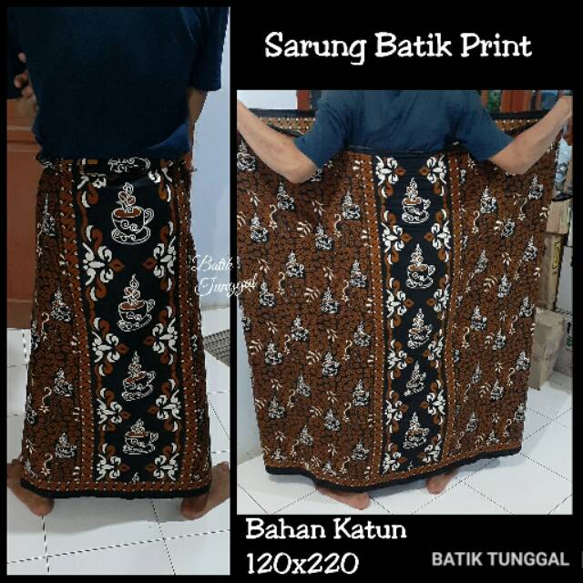 SARUNG BATIK KOPI