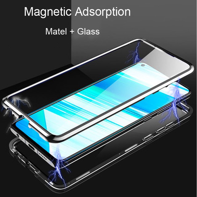 Vivo Z1 Pro Magnetic Case Tempered Glass Premium