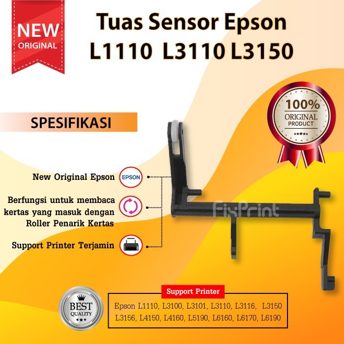 

Tuas Pengait Sensor Kertas Epson L1110 L3110 Printer L3150 L3116 L3156 FSB102