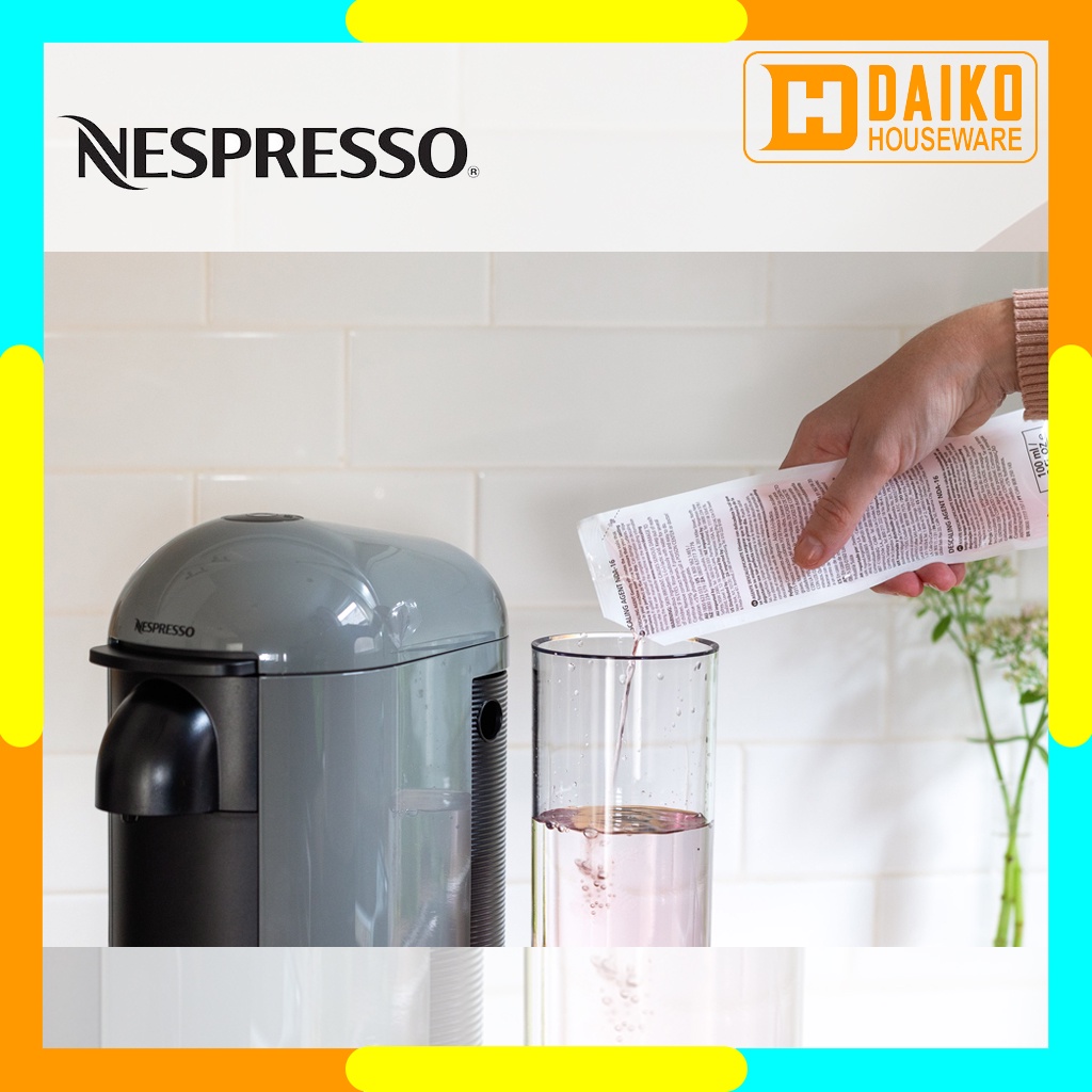 Descaling Kit Nespresso - Pembersih Kerak Mesin Kopi Original Nespresso