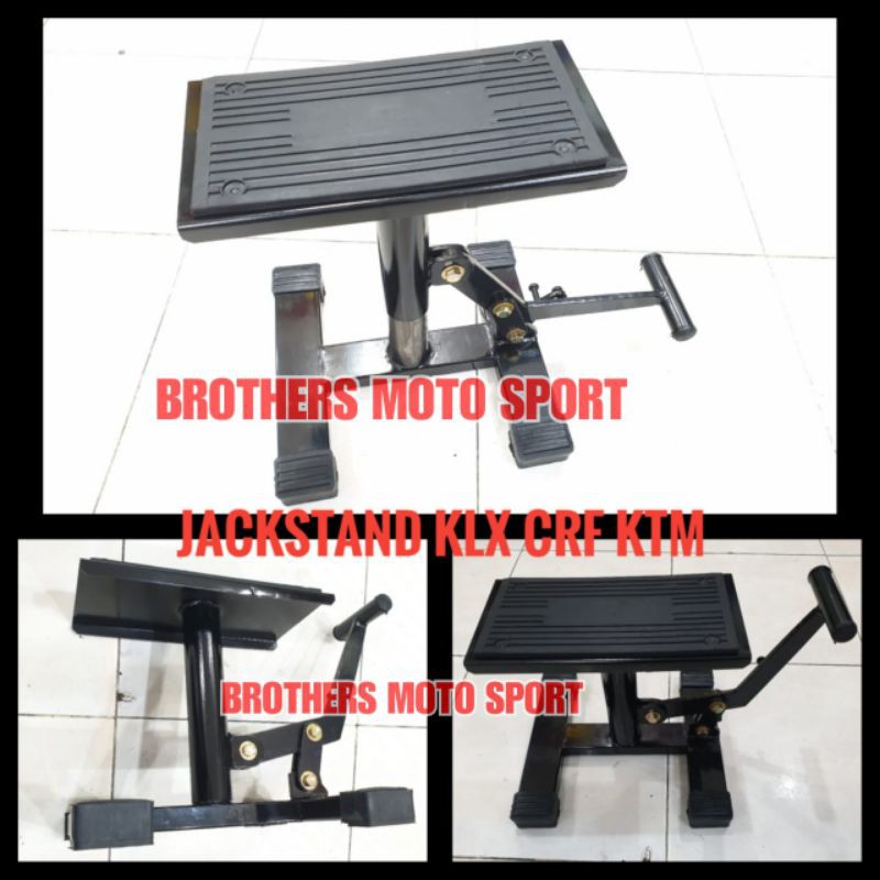 jack stand klx ktm crf dtracker paddock ktm crf klx trail cross