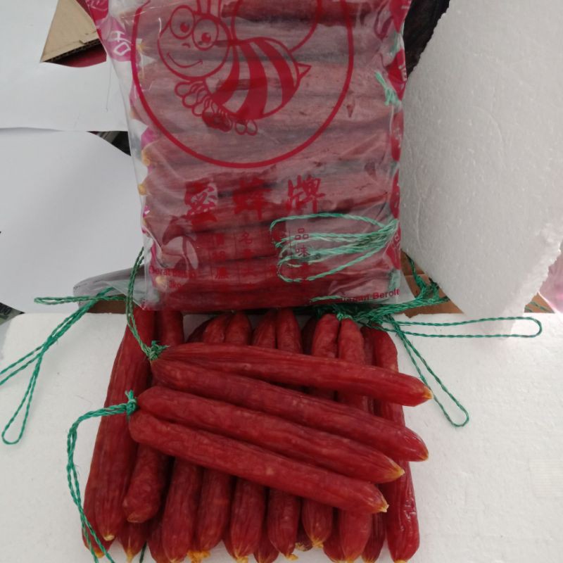 

SOSIS BABI MADU LAPQIONG MADU/LOK CIONG MADU /500 GRAM IMPORT SINGAPORE