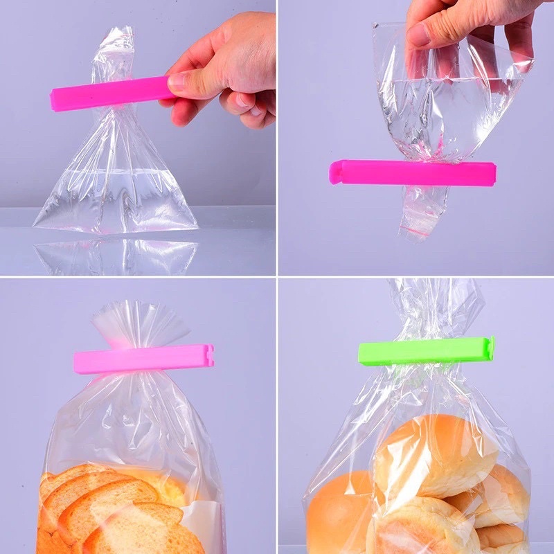 Penjepit Plastik Bungkus Makanan - Klip Sealing Snack Sealer - Segel Jepit Ringan Cemilan