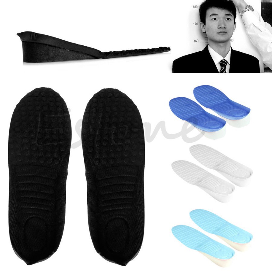 Sol Peninggi badan 3cm height insoles tambah tinggi sol sepatu