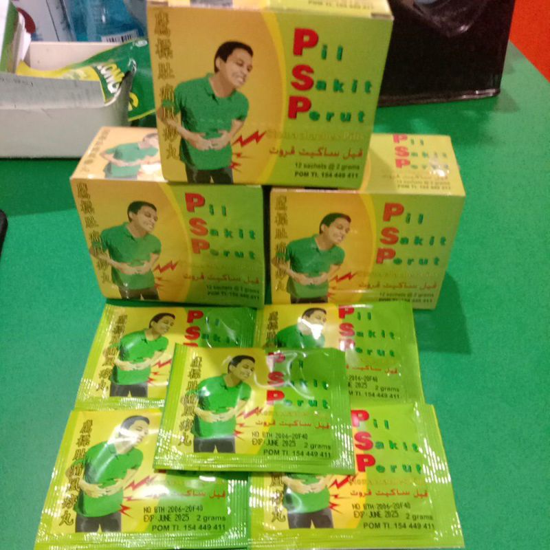 PSP (PIL SAKIT PERUT) sachet