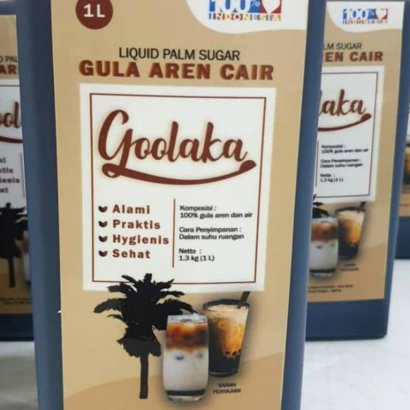 

Special Gula aren cair 1liter brown sugar syrup Goolaka stok