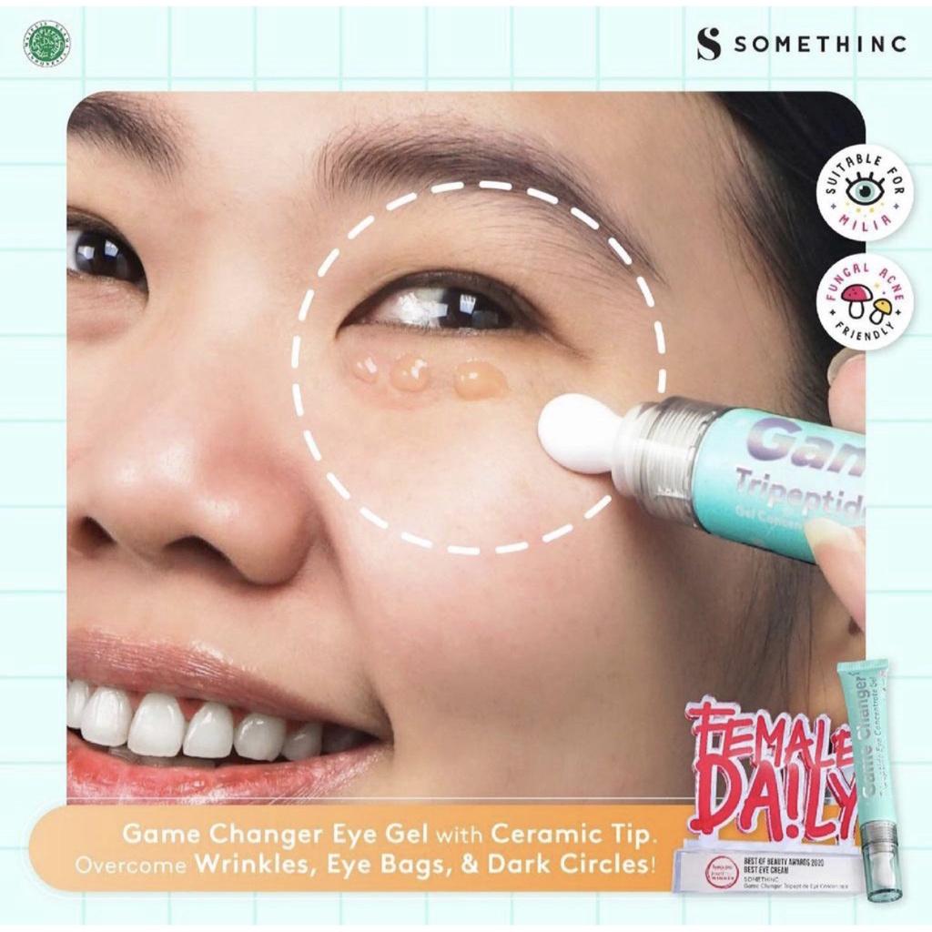 SOMETHINC GAME CHANGER Tripeptide Eye Concentrate Gel 20ml