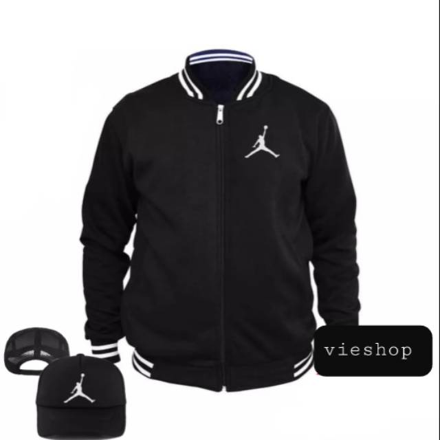 Ruang Shop - JAKET BASEBALL AIR JORDAN BONUS TOPI