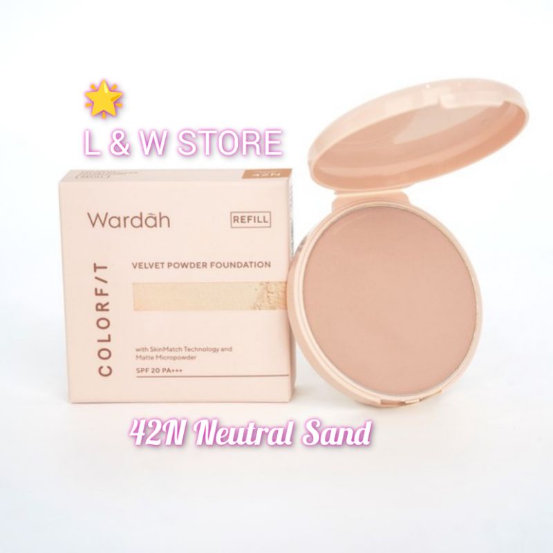 Wardah Colorfit Velvet Powder Foundation (Refill)