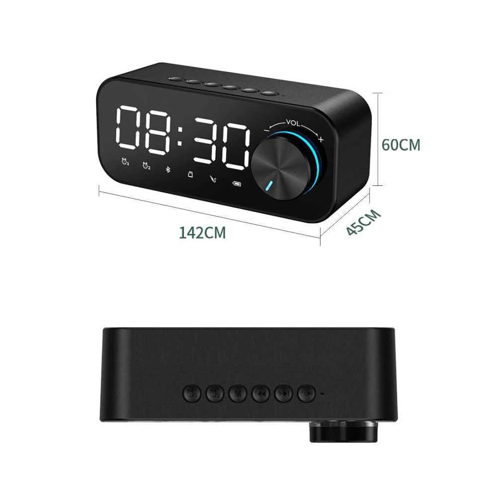 Jam Alarm Clock with Bluetooth Speaker