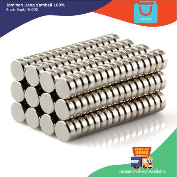 

Taffware Strong Neodymium Magnet NdFeB N50 100PCS