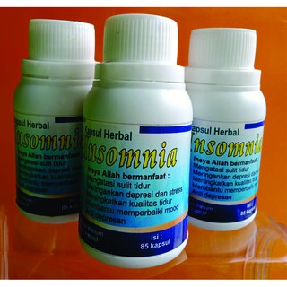 OBAT INSOMNIA I OBAT SUSAH TIDUR I OBAT SULIT TIDUR I KAPSUL HERBAL ...