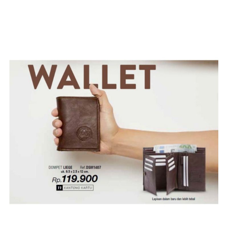 dompet import pria liege original shopie martin