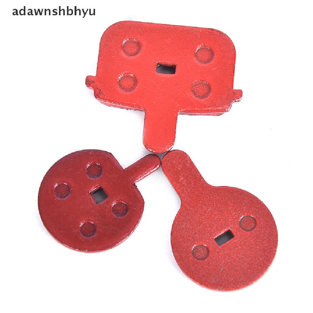 Adawnshbhyu 1pasang Sepeda Gunung Bersepeda Serat Tembaga Metal Disc Brake Pads Aksesoris Sepeda