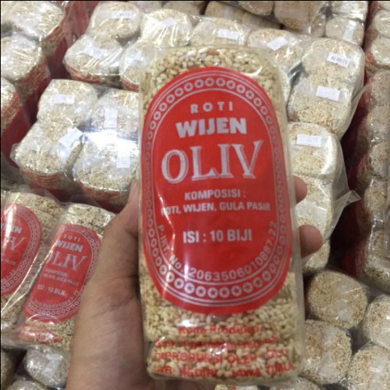 

[RANDOM UKURAN] Oliv Biskuit Marie Wijen Super Isi 10biji / Roti Kering Mari Lapis Isi Karamel Manis Renyah