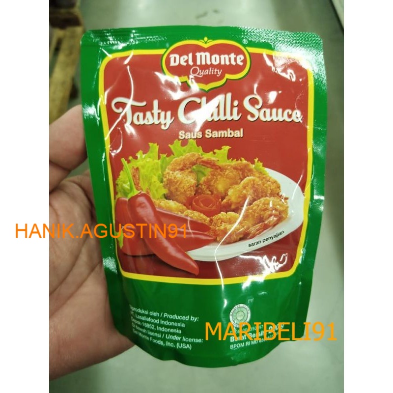 

Delmonte Saus Tasty Chilli 200 gr