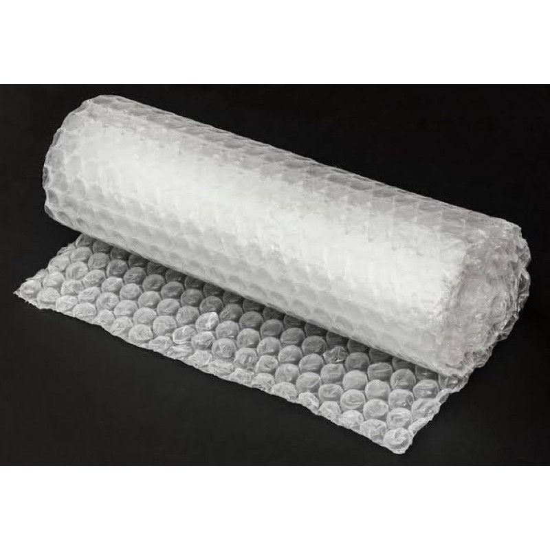 tambahan bubblewrap untuk keamanan paket