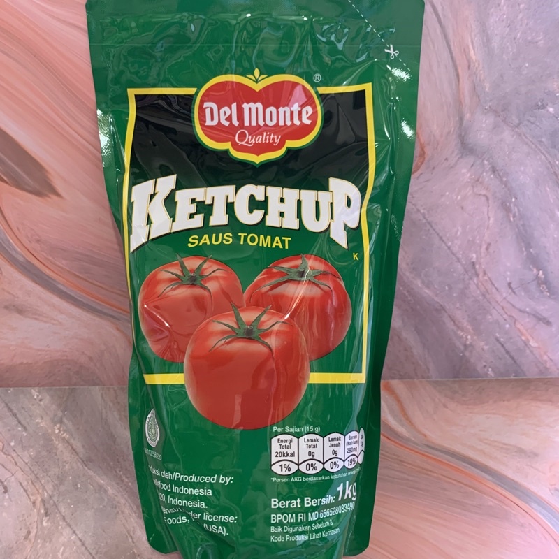 

Delmonte Tomat 1kg / Delmonte Ketchup 1kg