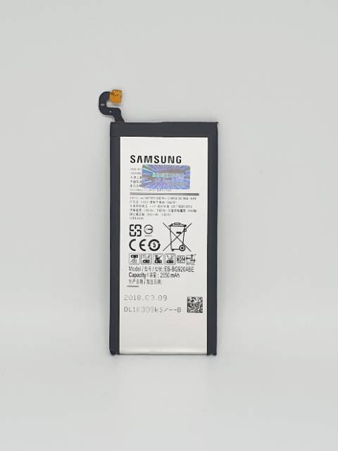 dc88 - Baterai Batre Samsung Galaxy S6 G920 G9200 Original SEIN 100% Battery Batre Batere Batt Bat