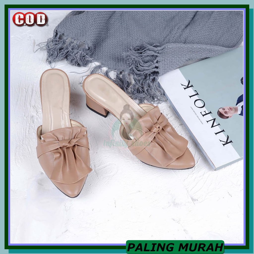 High Heels Pesta Kondangan Murah Glitter Sandal Hils Hills Wanita CR389 Infinity - Cod High Heels W