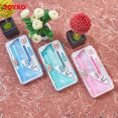 

Cuci Gudang Awal Tahun Math Set Jangka Busur Penggaris Set MS-82 Joyko Ruler Big Sale