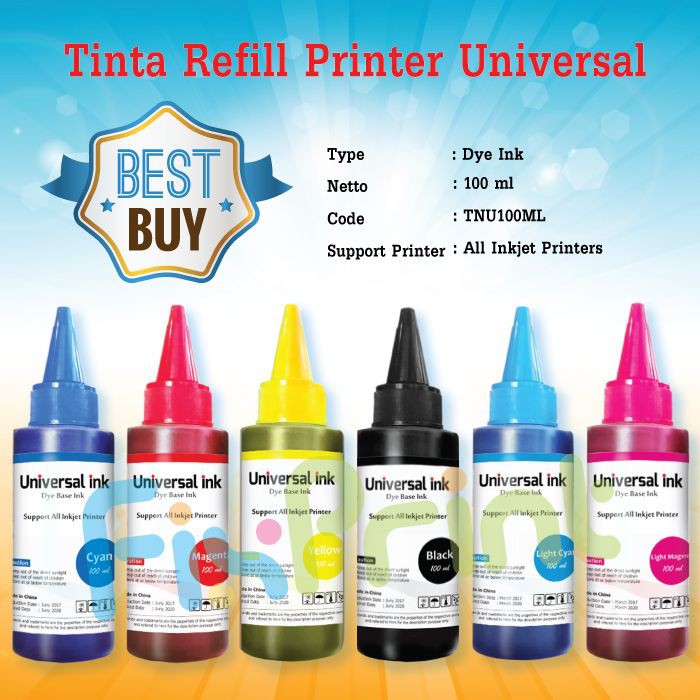 Tinta Epsonn L1110 L5190 L3150 L3110