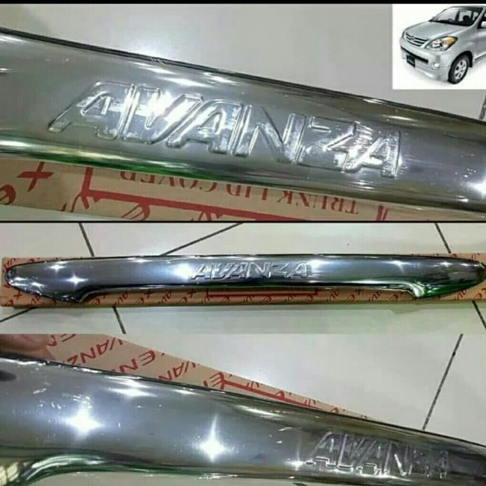 Trunklid List Bagasi Belakang Avanza VVTI Emboss - KHAIRUN