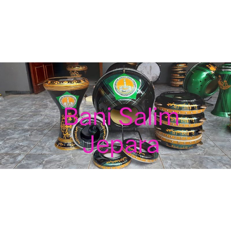 Hadroh 1 Set Motif Full Set Asli jepara