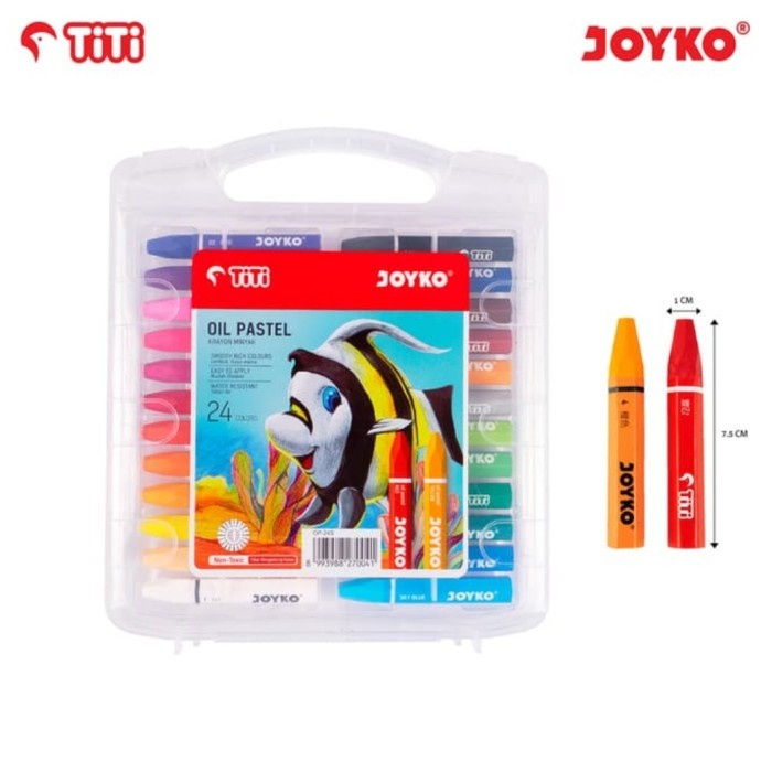 

PASTEL-DRY-OIL- CRAYON TITI 24 -OIL-DRY-PASTEL.