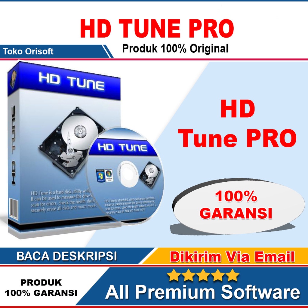 Lisensi HD Tune PRO V5.70 Terbaru 2021 Full Version