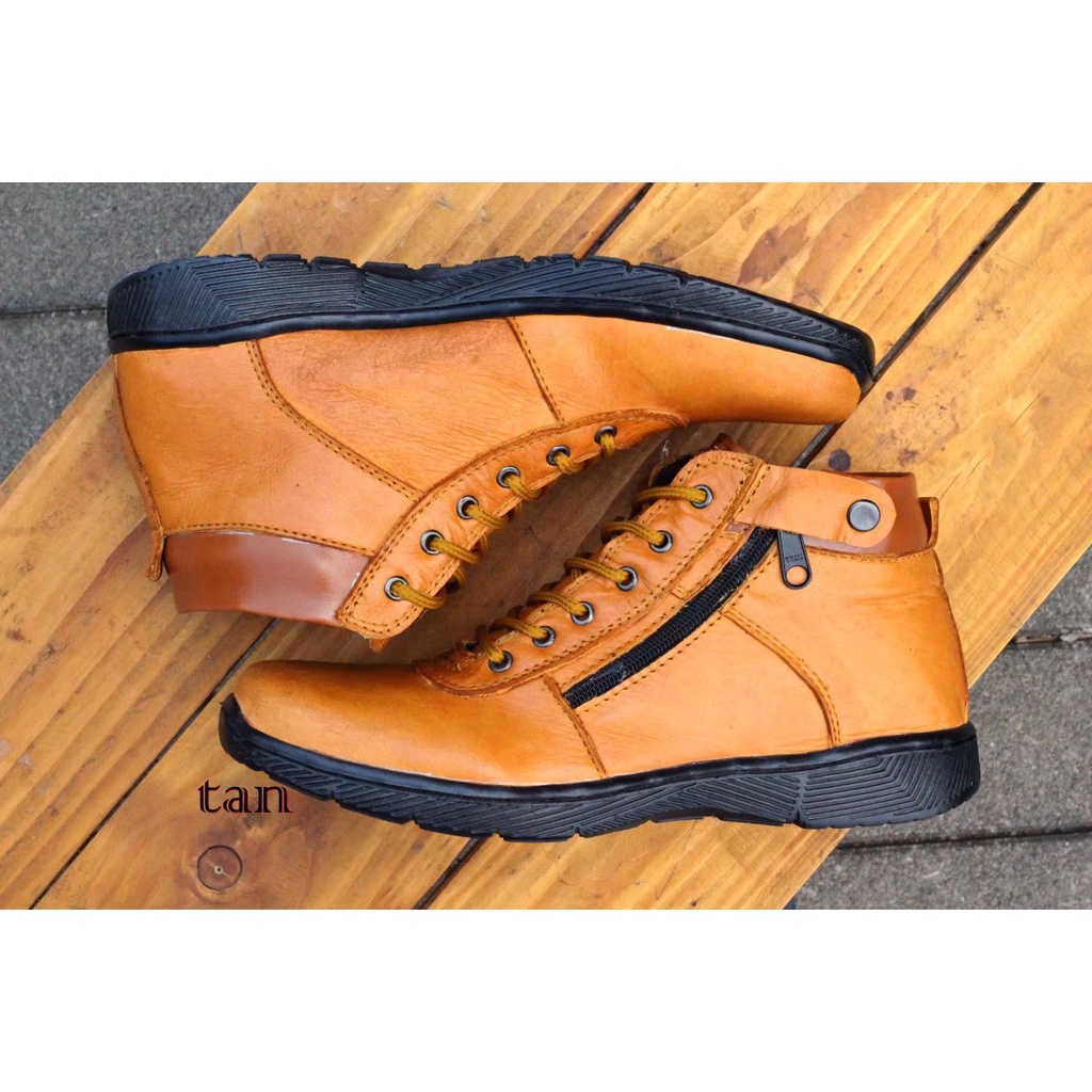 Sepatu Pria Boots Kulit Asli Original Fladio Sepatu Kerja Pria Sepatu Boot Pria Sepatu Pria Murah