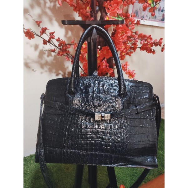 KOREAN KOOKJAC CAIMEN kulit buaya  PRELOVED